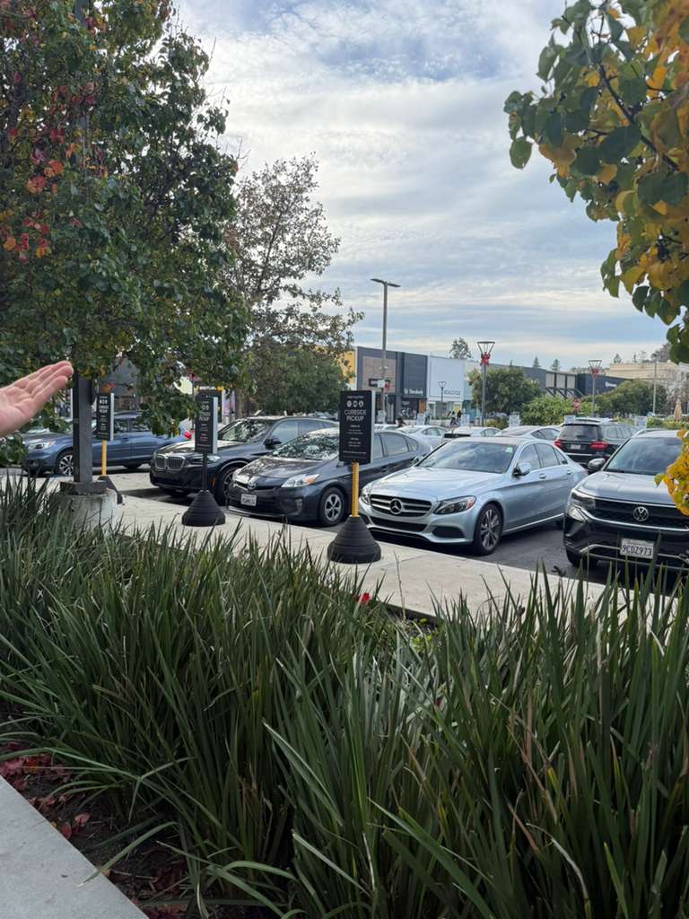 OpenSpot deployed at retail center curbside pickup zone