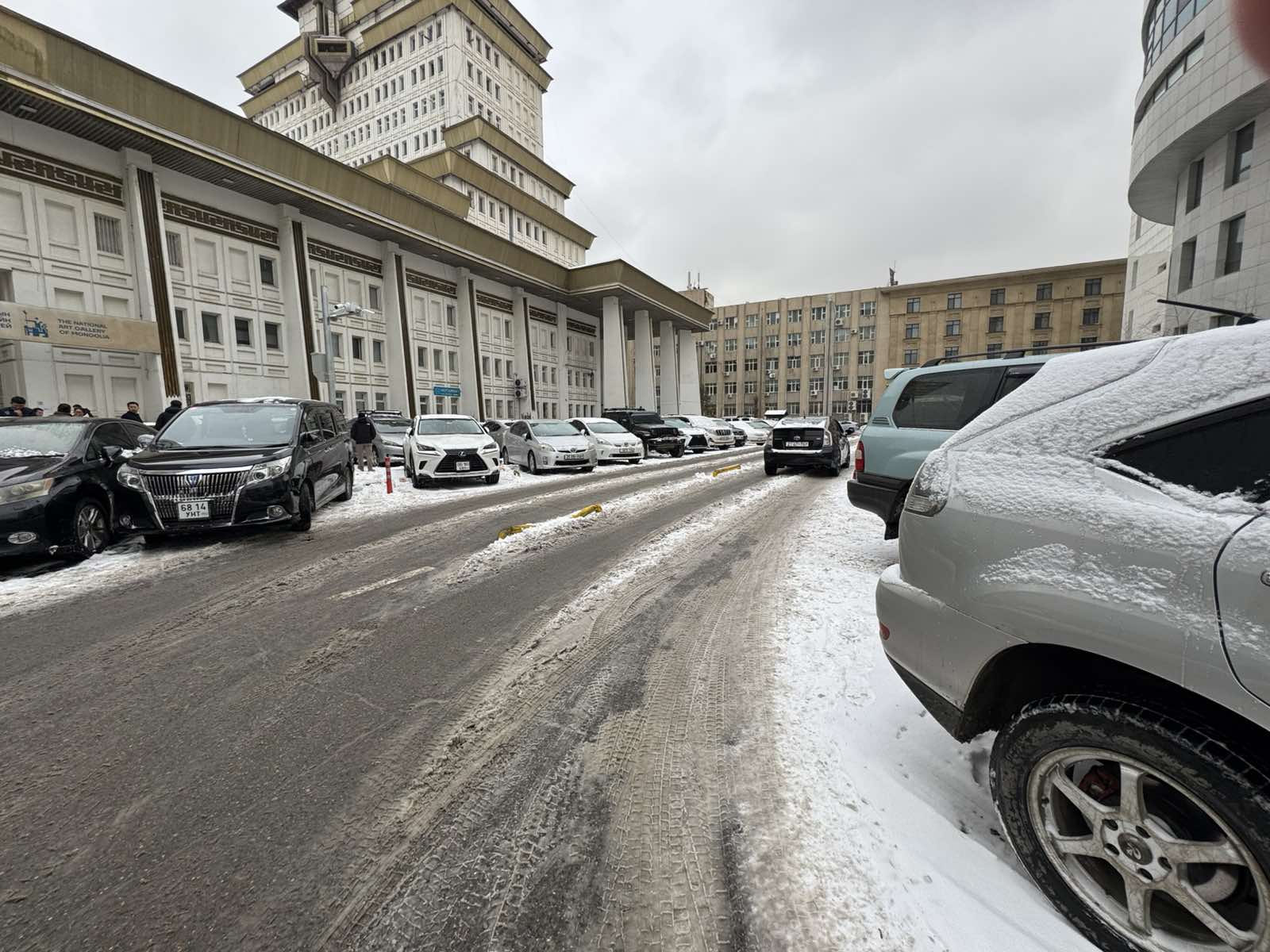 OpenSpot devices in urban winter setting